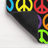 Veelvoudige Multicolor Vredessignalen Muismat (Hoek)