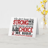 Veelvoudige Myeloma hoe Sterk wij zijn Kaart (Gele Bloem)