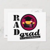 VEELVOUDIGE MYELOMA van het Afstudeerder van de Briefkaart (Voorkant / Achterkant)