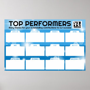 Veelvoudige Werknemers van de Post van de de fotov Poster