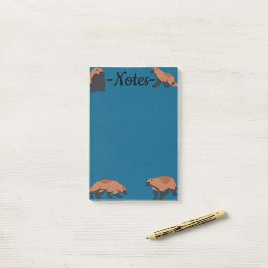 Veelvraten Post-it® Notes (Op bureau)
