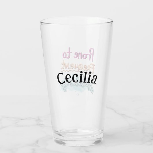 Veelvuldig morsen glas (Achterkant)