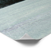 Veelzijdig Abstract Landschap: Artistiek Acryl Poster (Hoek)