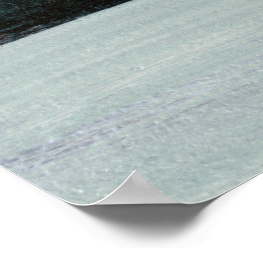 Veelzijdig Abstract Landschap: Artistiek Acryl Poster (Hoek)