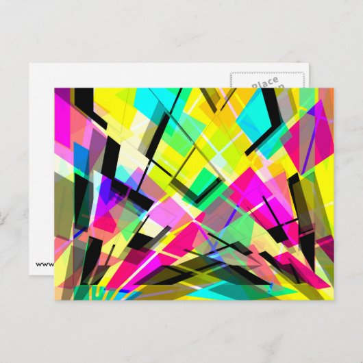 veelzijdig briefkaart (Voorkant / Achterkant)