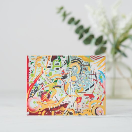 veelzijdig briefkaart (Staand voorkant)