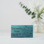 Veelzijdig geem visitekaartje (Staand voorkant)