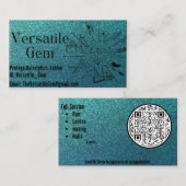 Veelzijdig geem visitekaartje (Voorkant / Achterkant)