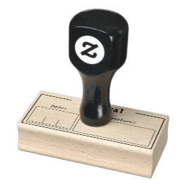 Veelzijdig goedkeuringsstempel rubberstempel