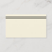 Veelzijdig hedendaags visitekaartje (Achterkant)