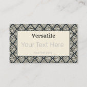 Veelzijdig hedendaags visitekaartje (Voorkant)