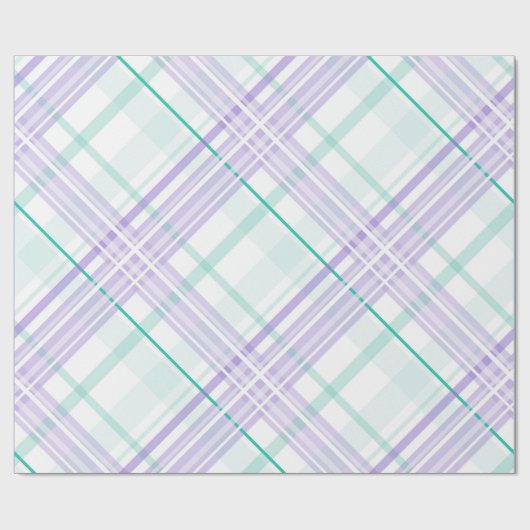 Veelzijdig pastel geruit inpakpapier (Vlak)