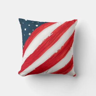 Veelzijdig Patriottisme: Stars & Stripes Omkeerbaa Kussen