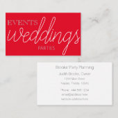 Veelzijdig professioneel Visitekaartje (Voorkant / Achterkant)