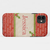 Veelzijdige, aanpasbare iphone 5-cover voor kerstm Case-Mate iPhone case (Achterkant (horizontaal))