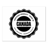 Veelzijdige CANADA Naam Gedrukt Aangepaste Kleur P Rubberstempel (Afrduk)