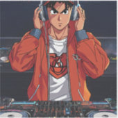 Veelzijdige DJ Logo - Celebrating the Fusion Sticker (Voorkant)