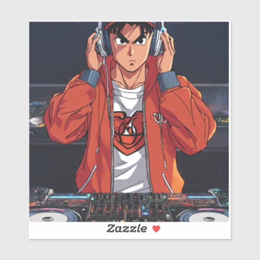 Veelzijdige DJ Logo - Celebrating the Fusion Sticker (Vel)