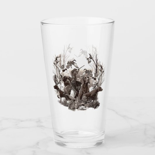 Veelzijdige jachthonden glas (Voorkant)