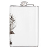 Veelzijdige jachthonden heupfles (Achterkant)