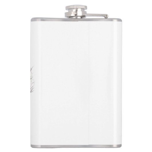 Veelzijdige jachthonden heupfles (Achterkant)