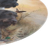 Veelzijdige jachthonden snijplank (Hoek)