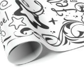 Veelzijdige kersttalen cadeaupapier (Rol Hoek)