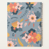 Veelzijdige planners met bloementhema's (Achterkant)
