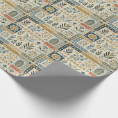 Veelzijdige Toscaanse charme bruiloft en alle gele Cadeaupapier (Hoek)