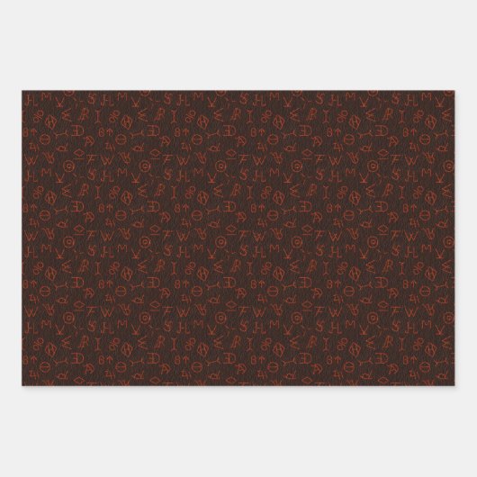 Veemerken inpakpapier (Voorkant 3)