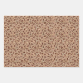 Veemerken inpakpapier vel