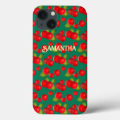 veenbes met bladeren Case-Mate iPhone case (Achterkant)