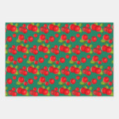 veenbes met bladeren inpakpapier vel (Voorkant 2)