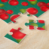veenbes met bladeren legpuzzel (Zijkant)