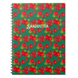 veenbes met bladeren notitieboek