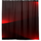 veenbessen en zwarte lichten douchegordijn (Voorkant)