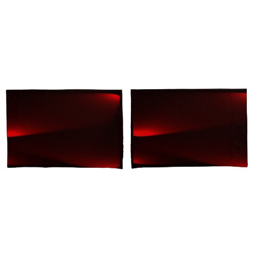 veenbessen en zwarte lichten kussensloop (Voorkant-Set)