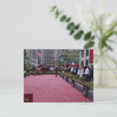 veenbessen in het midden van de NYC Briefkaart (Staand voorkant)