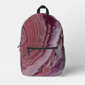 veenbessenveld bedrukte rugzak (Voorkant)