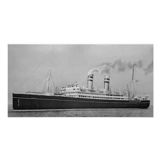 Veendam Nederlands Schip Perfect Poster (Voorkant)