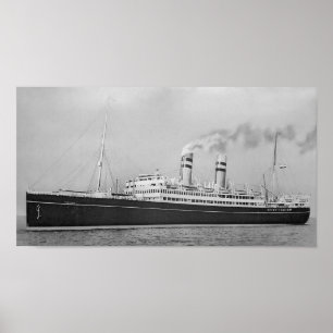 Veendam-schip Poster