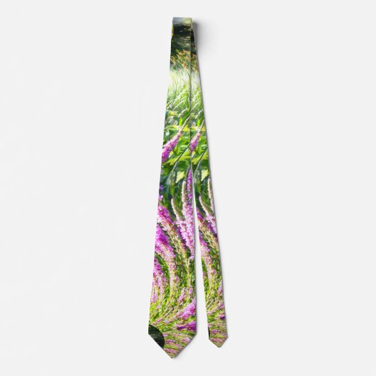 veenlandschap fractaal stropdas (Voorkant)