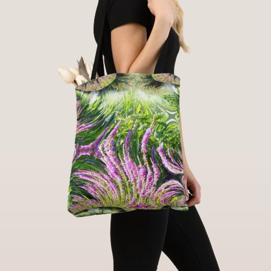 veenlandschap fractaal tote bag (Dichtbij)