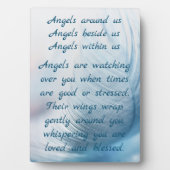 Veer Angels kijkt over je zegen Fotoplaat (voorkant)