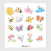 veer-collectie sticker (Vel)