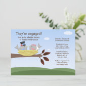 Veer de Noest Bridal Uitnodiging (Staand voorkant)