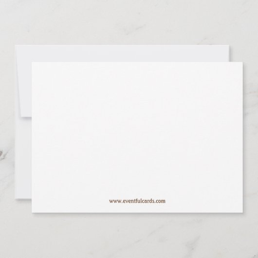 Veer de Noest Bridal Uitnodiging (Achterkant)