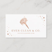 Veer Duster Professional Maid & House Cleaning Visitekaartje (Voorkant)