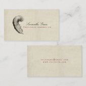 Veer Eenvoudig verstelbaar  Visitekaartje (Voorkant / Achterkant)