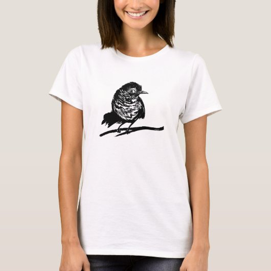 Veer en inkt t-shirt (Voorkant)